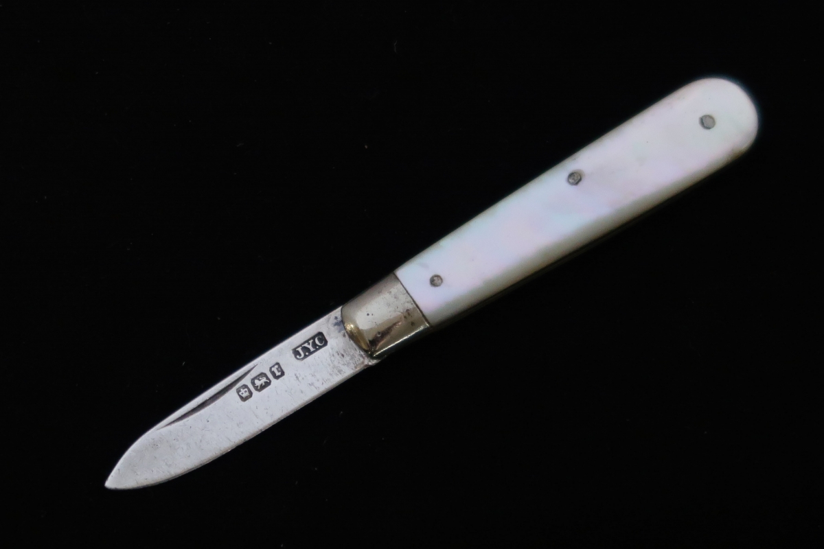 シェフィールド 銀ナイフ J.Y.C(1909年) | 和式鍛造ナイフ専門店 宗正 